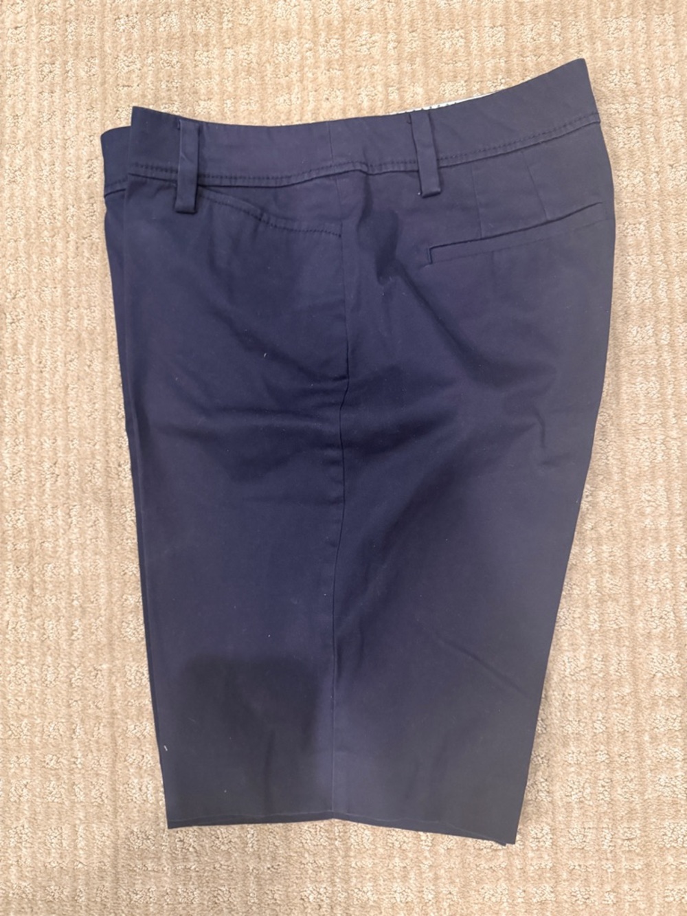 Talbots - Navy BluePerfect 10 1/2" Shorts. NWOT - Picture 2 of 7
